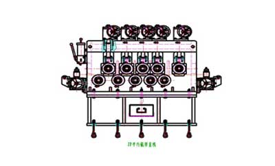 JP25B平行輥矯直機總圖